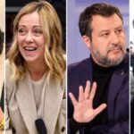 Schlein-Meloni-Salvini-Conte
