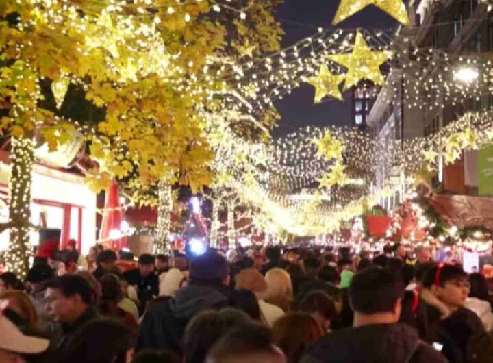 Mercatino di Natale a Shanghai