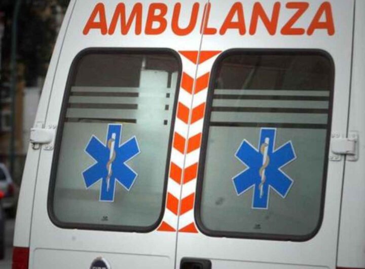 Un'ambulanza