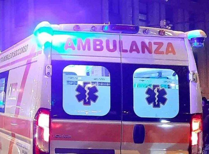 Un'ambulanza