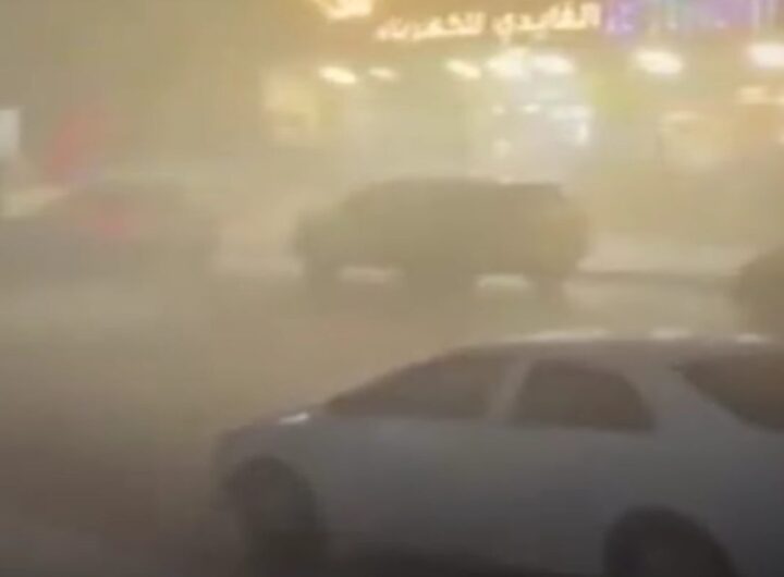 Tempesta in Arabia Saudita