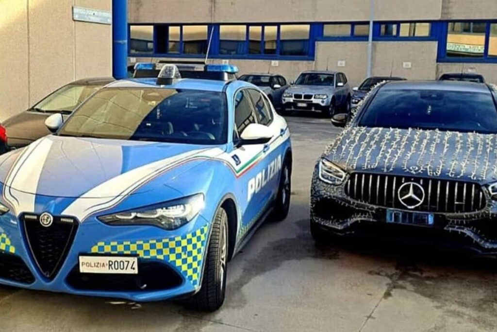 auto natalizia a bari