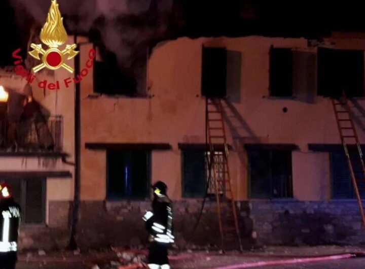 esplosione in una palazzina a barberino