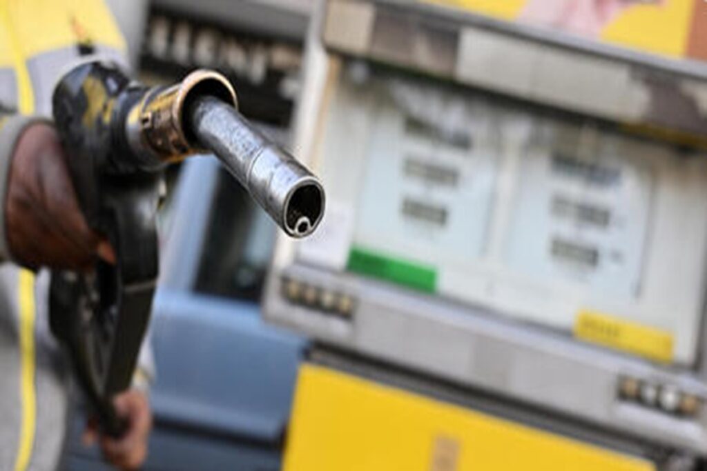 Una pompa di benzina