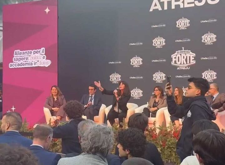 bernini contestata ad atreju