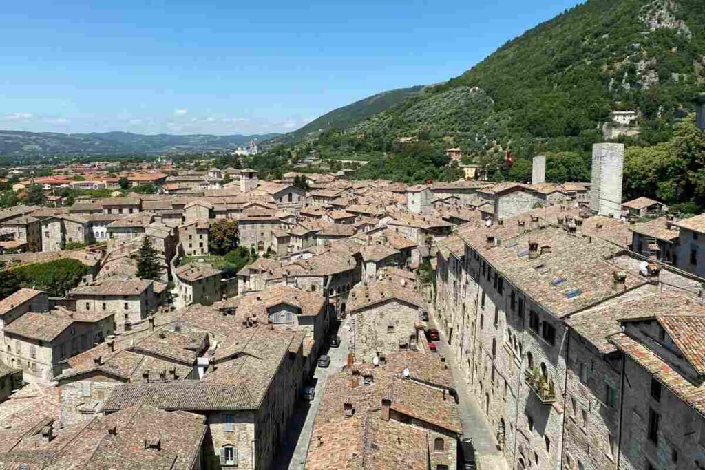 Gubbio borgo in Umbria