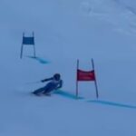 Il primo allenamento di Federica Brignone dopo l'infortunio