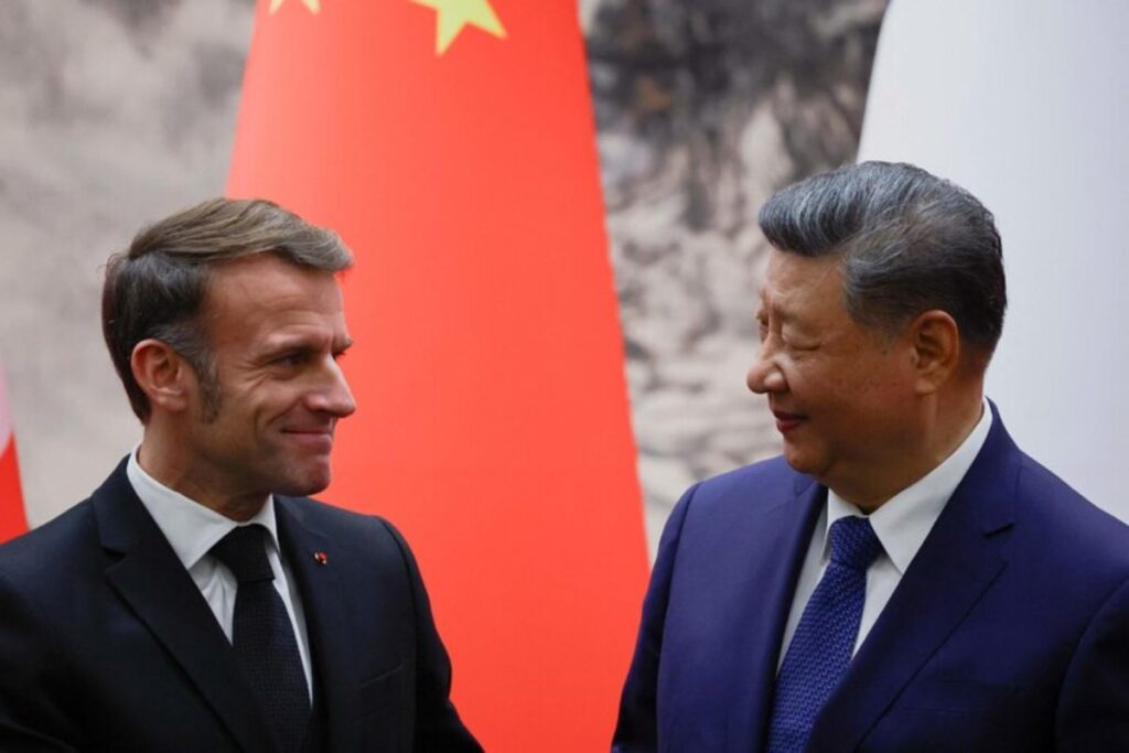 xi con macron
