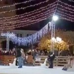 La pista di pattinaggio