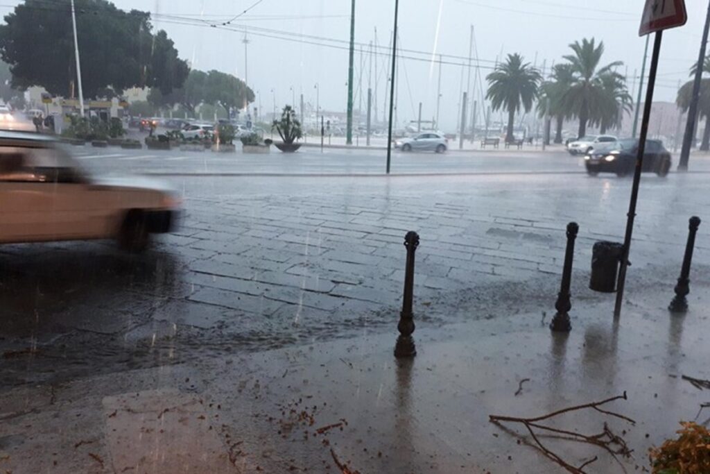 Una giornata di pioggia