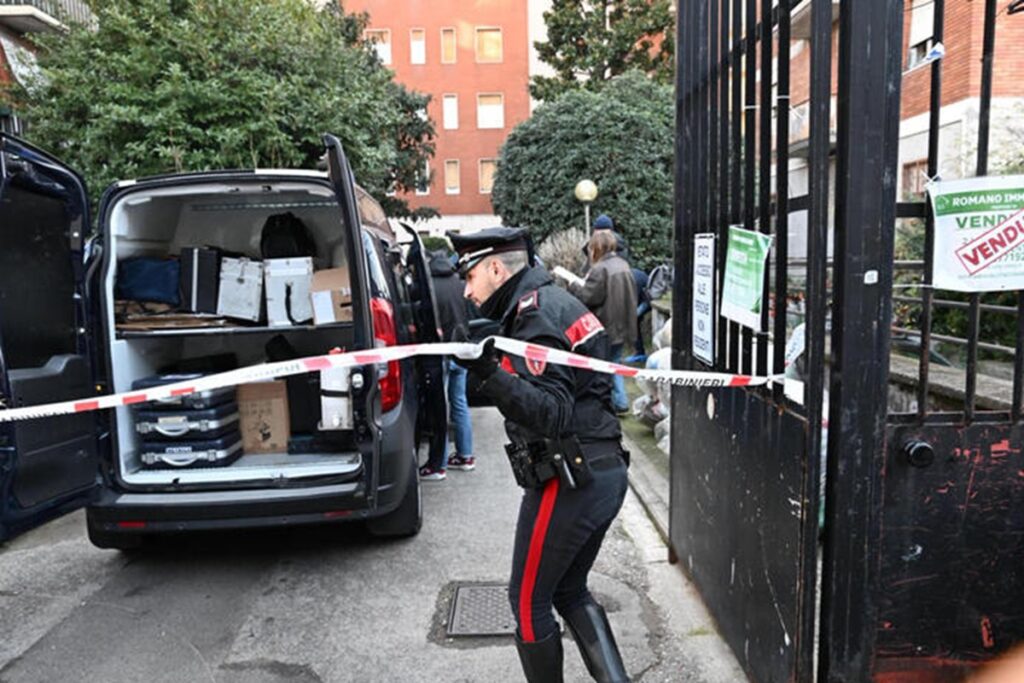 Il luogo dove è stata ritrovata la donna