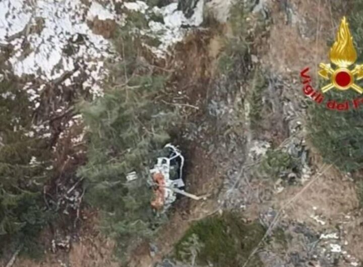 elicottero caduto in valtellina