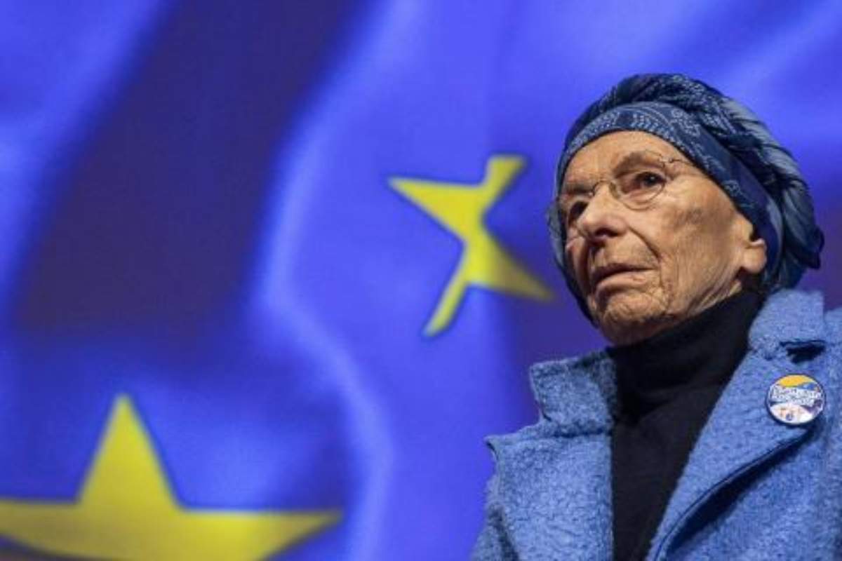 La leader di +Europa Emma Bonino