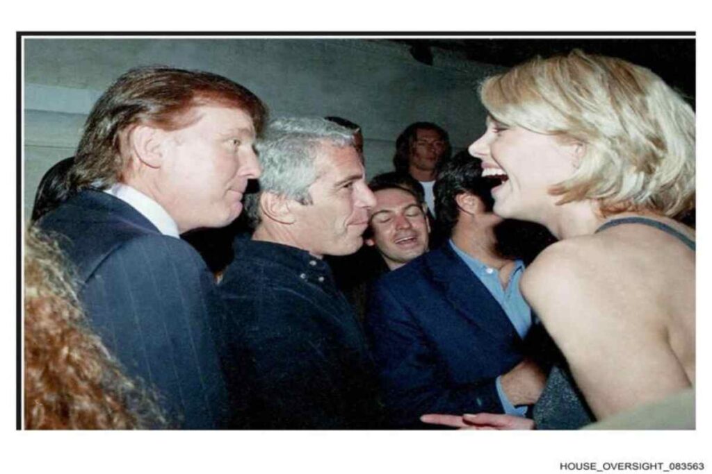 Trump con Epstein