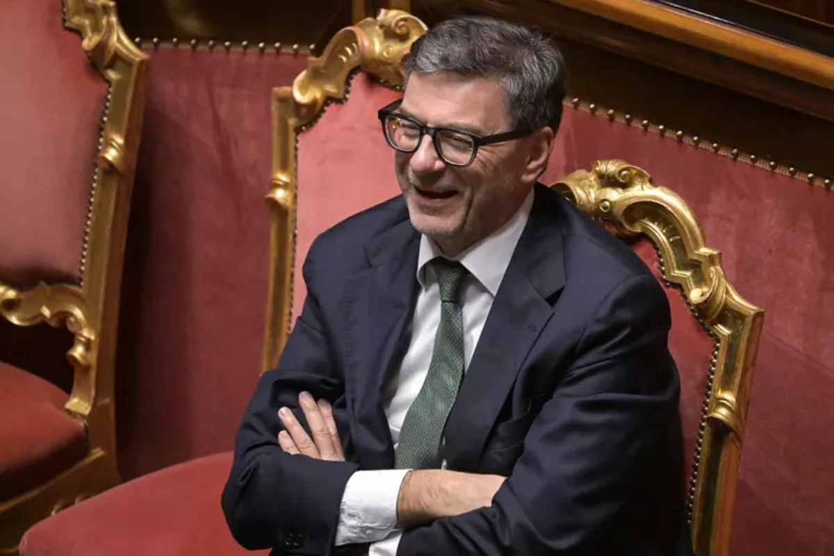 Il minsitro Giorgetti