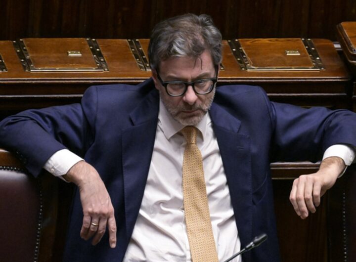 Il ministro dell'Economia, Giancarlo Giorgetti