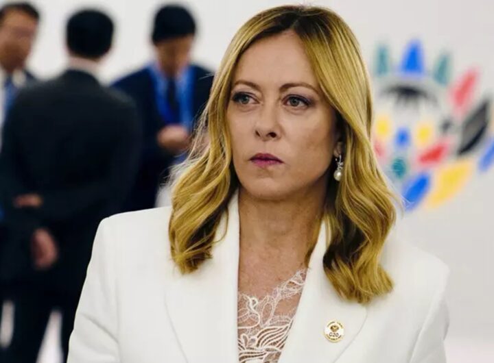 La premier, Giorgia Meloni