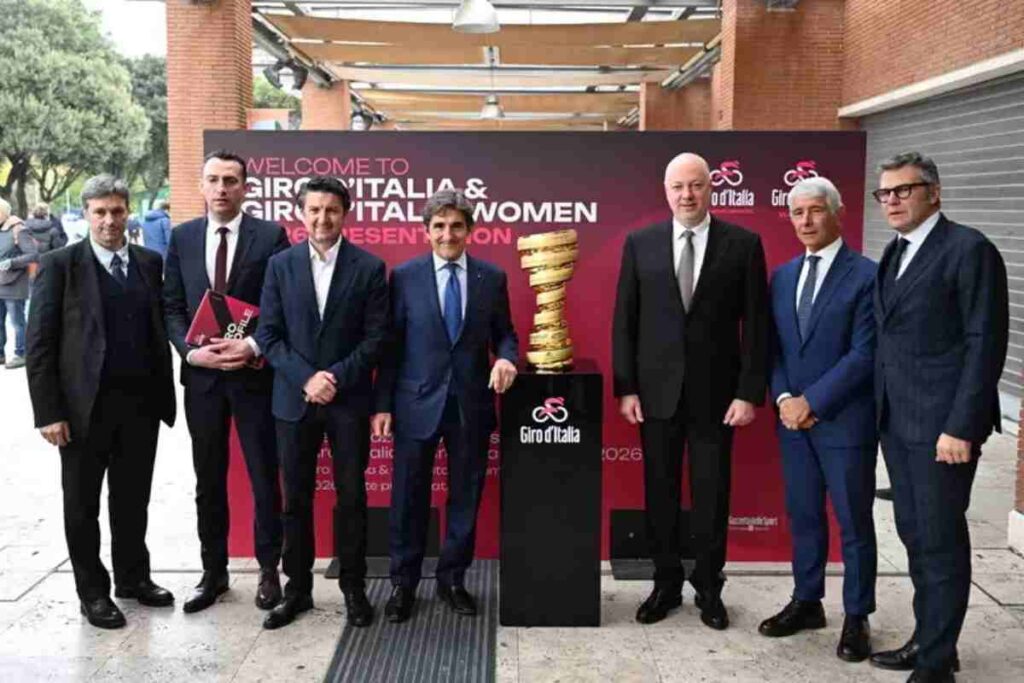 Presentato il Giro d'Italia 2026