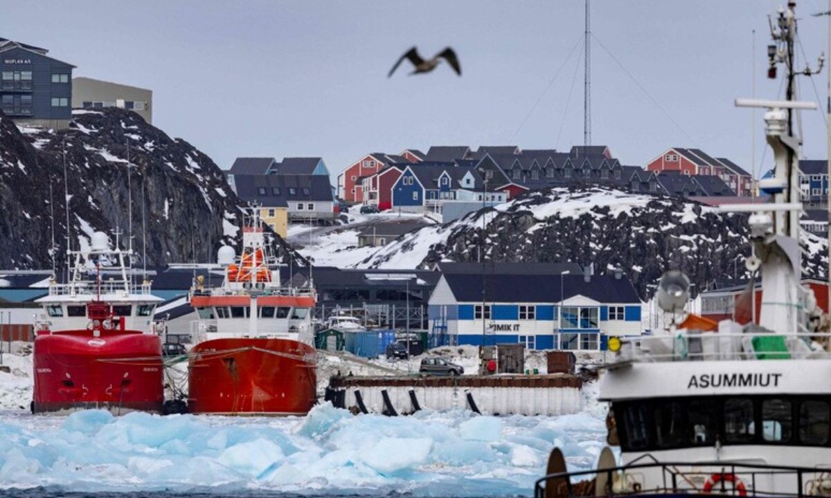 veduta della groenlandia
