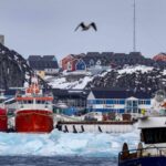 veduta della groenlandia