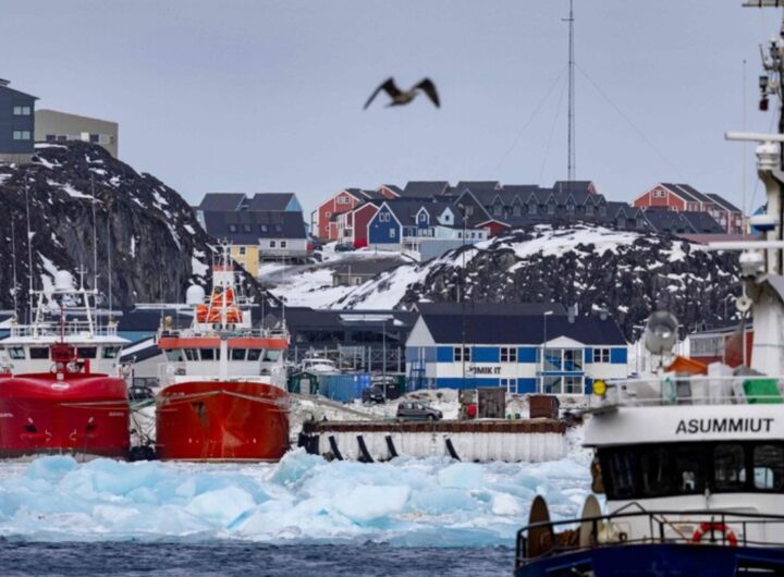 veduta della groenlandia