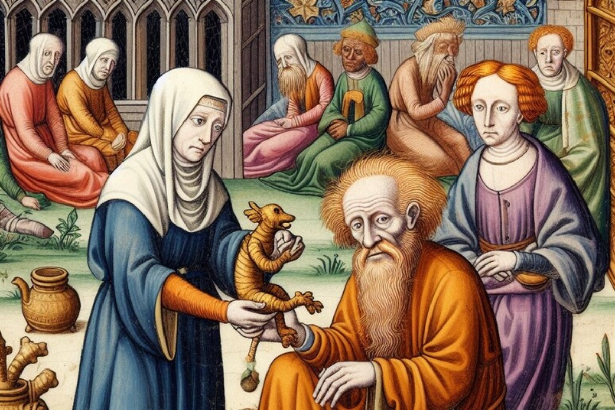 lebbra iconografia medievale