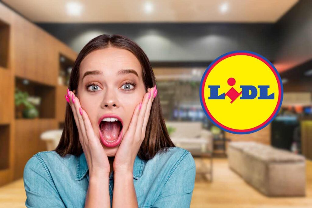 logo lidl donna sorpresa soggiorno