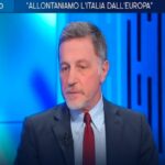 Massimo Giannini nello studio di Otto e mezzo