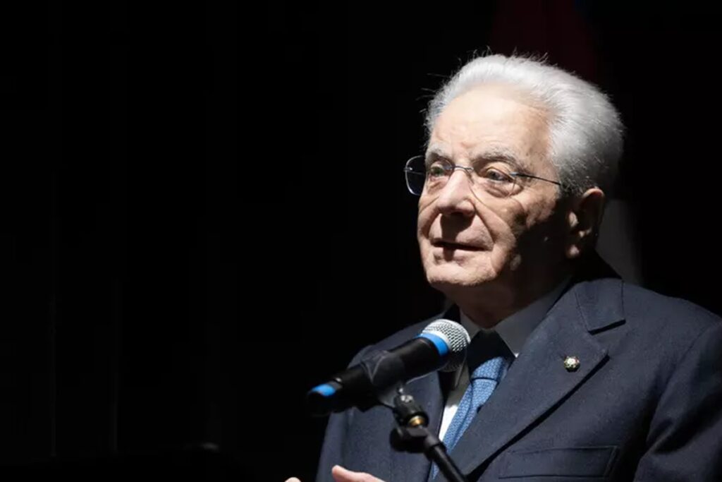 Il presidente della Repubblica, Sergio Mattarella