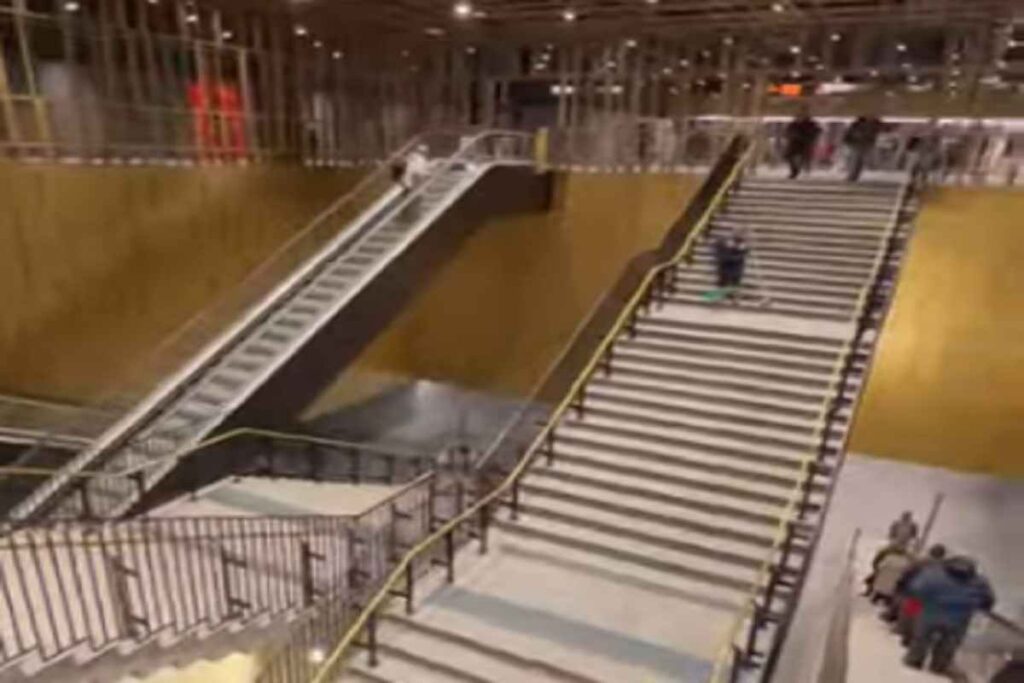 La nuova stazione Colosseo della Metro C
