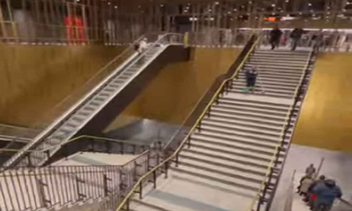 La nuova stazione Colosseo della Metro C