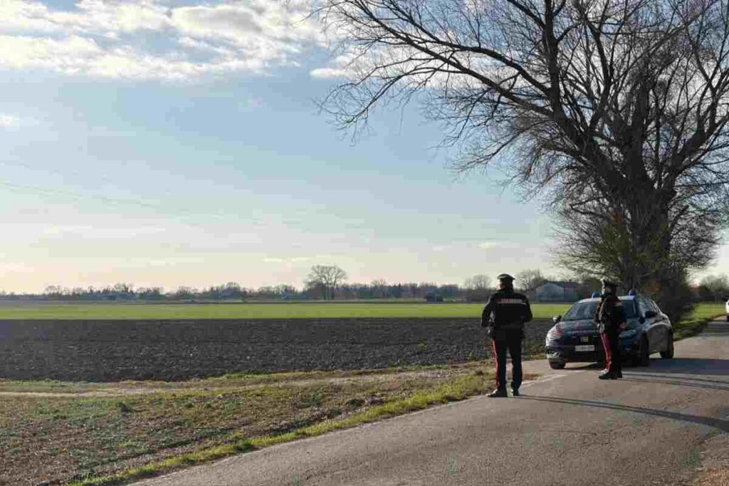 Il luogo in cui a Mira è stato trovato il corpo di un uomo