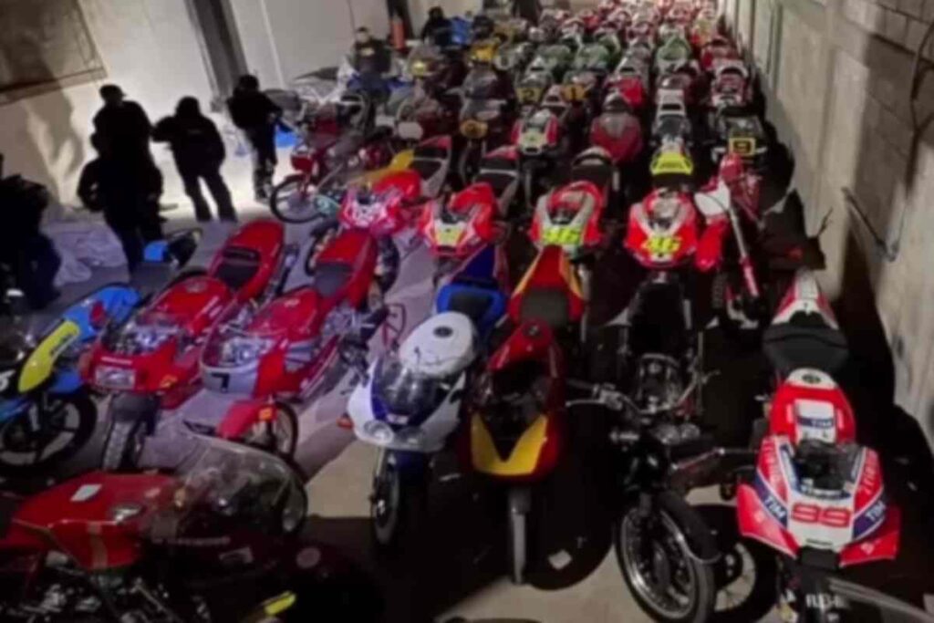 Moto rinvenute nel garage di Ryan Wedding, l'ex campione olimpico ricercato per traffico di droga