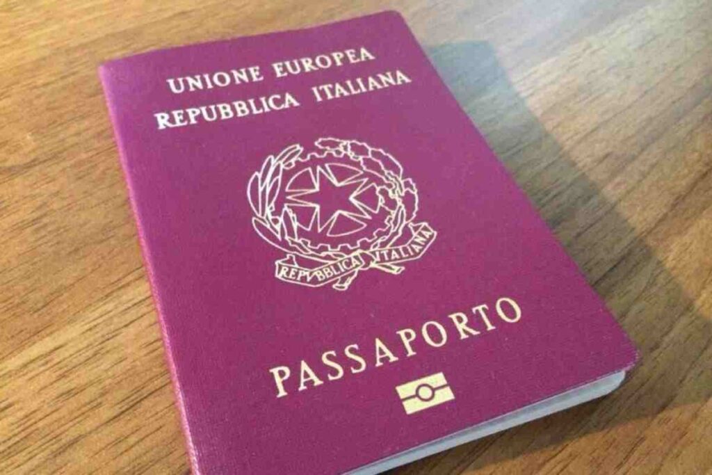 Un passaporto italiano