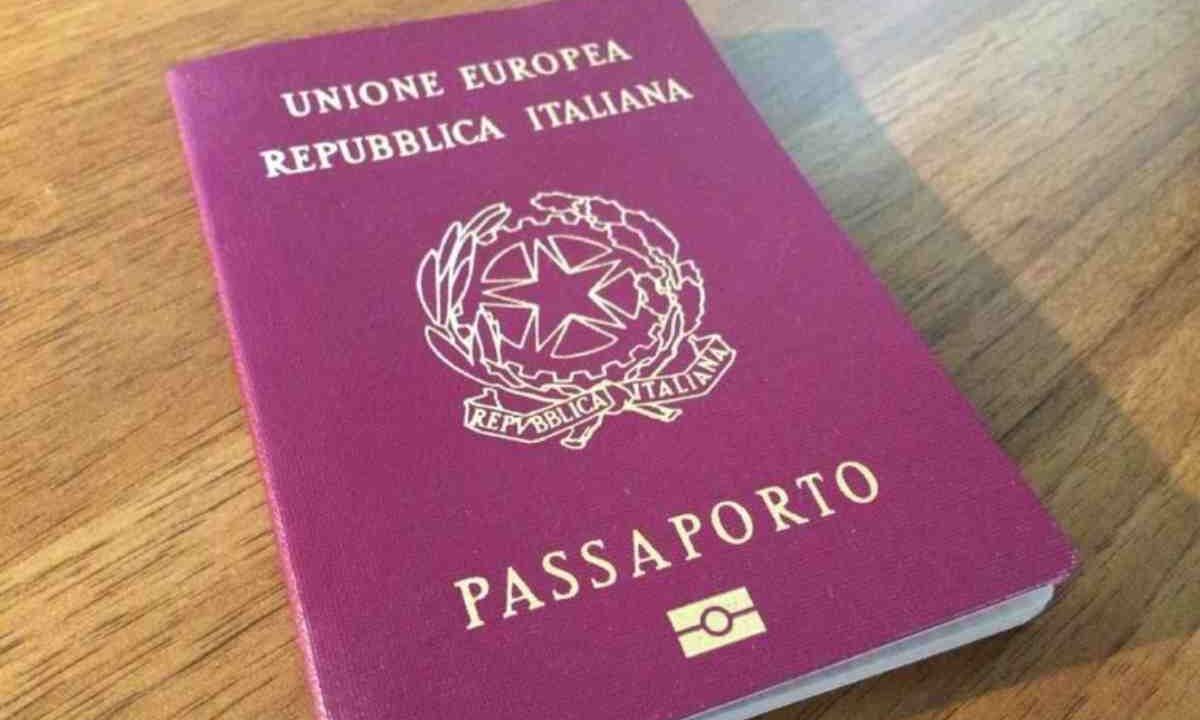 Un passaporto italiano