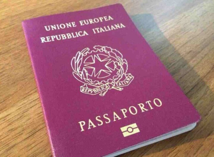 Un passaporto italiano