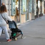 mamma col passeggino