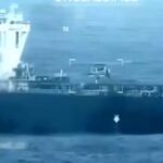 La petroliera venezuelana fermata nel Mar dei Caraibi