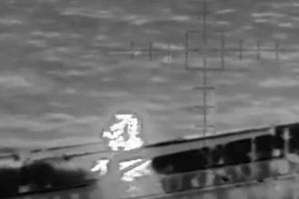 La petroliera russa colpita nel Mediterraneo