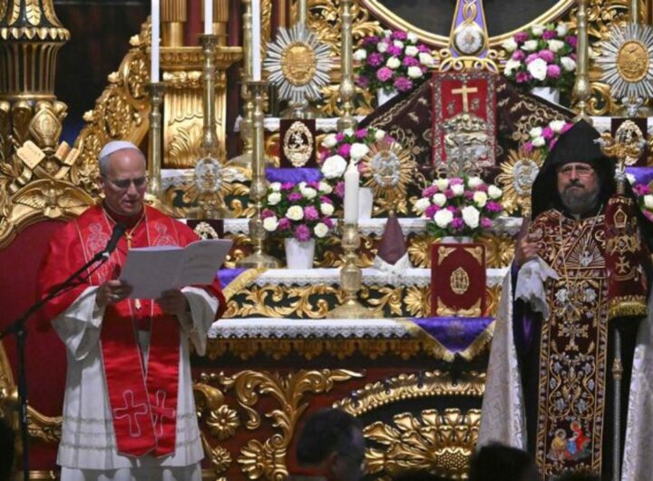 papa leone in libano