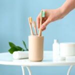 come igienizzare il portaspazzolino