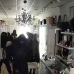 Rapina in un negozio di lusso