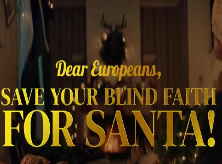 Spot natalizio di Russia Today