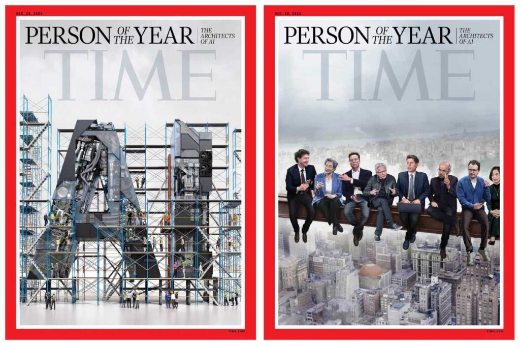 le copertine del time persona dell'anno 2025
