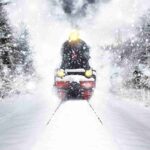 treno sulla neve tra abruzzo e molise