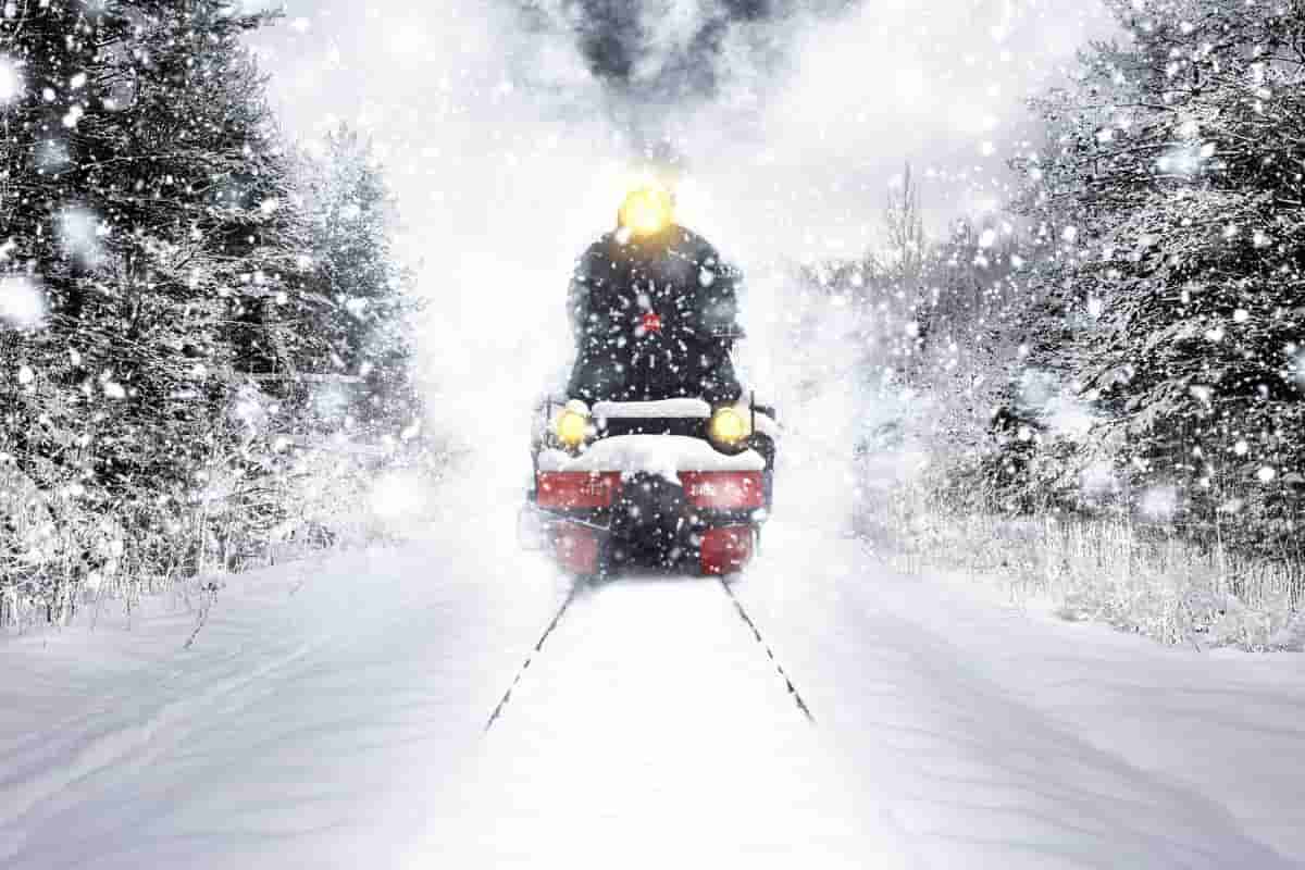 Questo treno sulla neve ti porta in un mondo bianco da cartolina: il viaggio più emozionante d’Italia