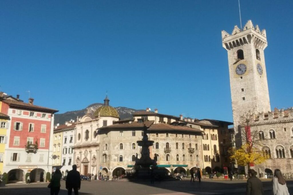 veduta di trento