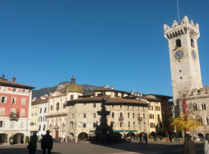 veduta di trento