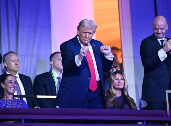 trump al sorteggio mondiale