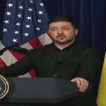 Zelensky reagisce con una smorfia all'ottimismo di Trump